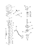 Motor and ice container parts