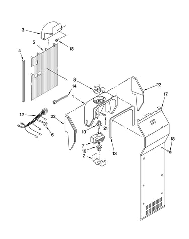 Air flow parts