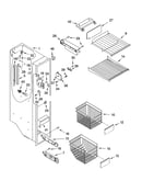 Freezer liner parts