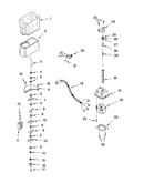 Motor and ice container parts