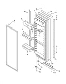 Refrigerator door parts