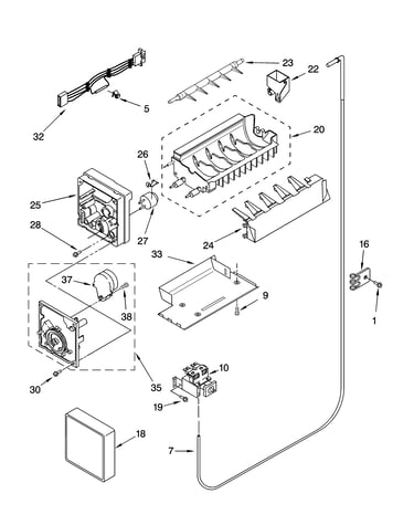 Icemaker parts