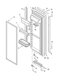 Refrigerator door parts