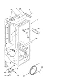Refrigerator liner parts