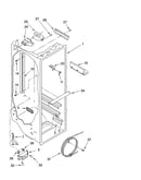 Refrigerator liner parts