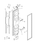 Freezer door parts
