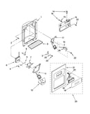 Dispenser front parts