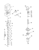 Motor and ice container parts
