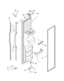Freezer door parts