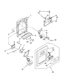 Dispenser front parts