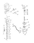 Motor and ice container parts