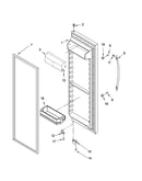 Refrigerator door parts