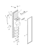Freezer door parts
