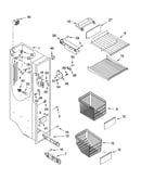 Freezer liner parts