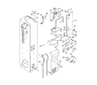KitchenAid KSSC36FMS02 freezer liner and air flow parts diagram