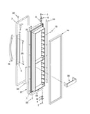 Freezer door parts