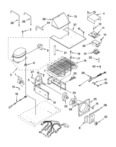 Upper unit parts