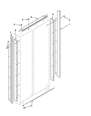 Cabinet trim parts
