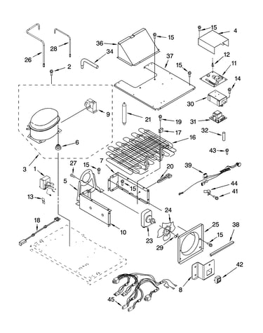 Upper unit parts