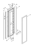 Freezer door parts