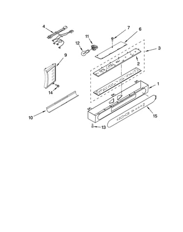 Control panel parts