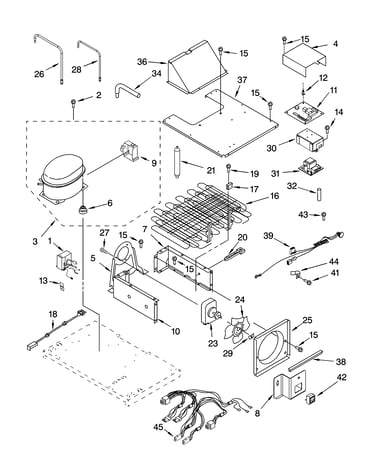 Upper unit parts