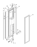 Freezer door parts