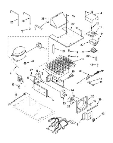 Upper unit parts