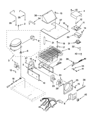 Upper unit parts