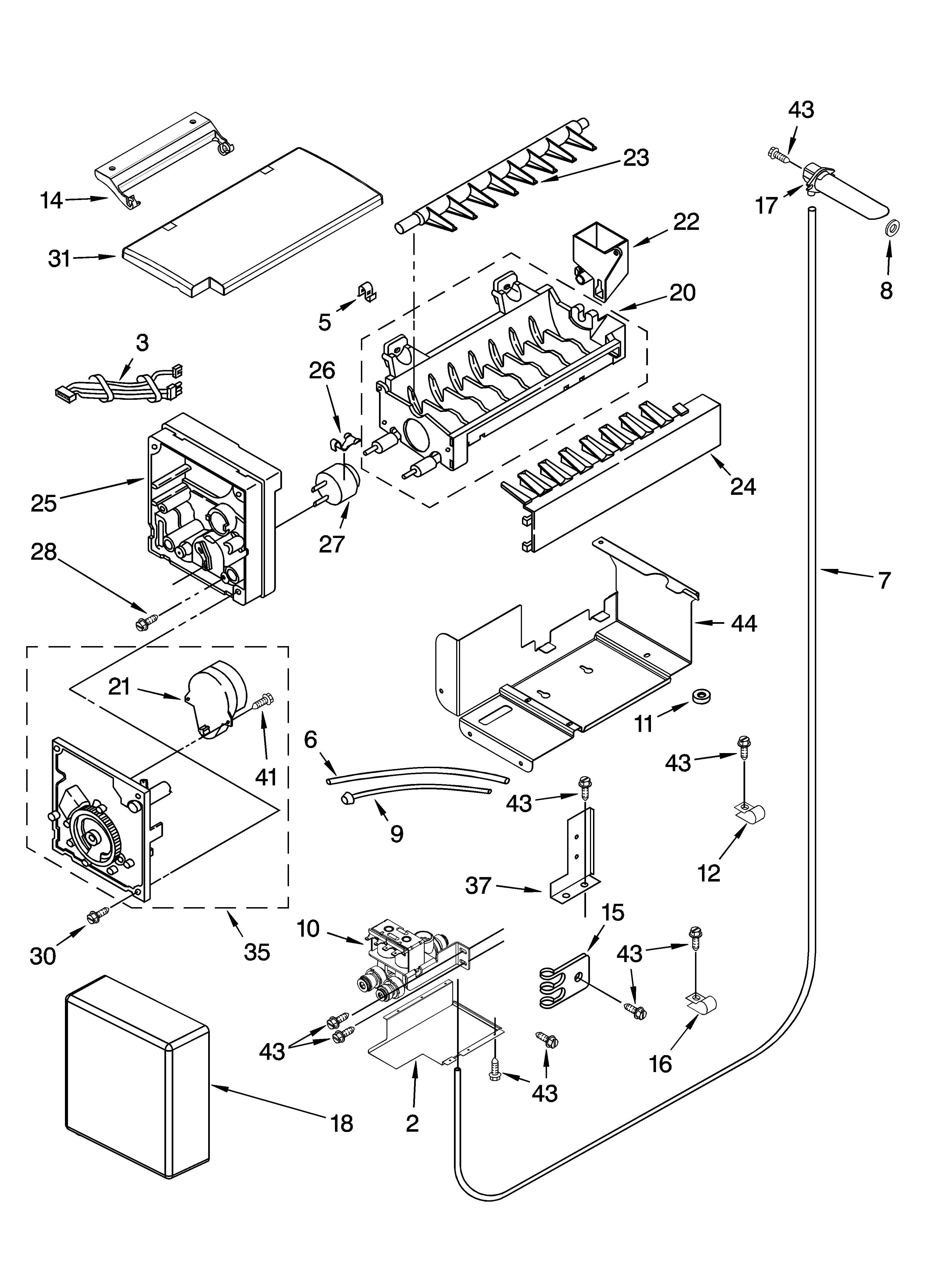 ICEMAKER PARTS