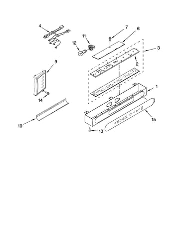 Control panel parts