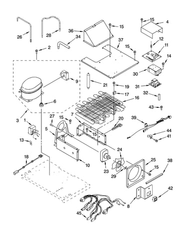 Upper unit parts
