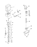 Motor and ice container parts