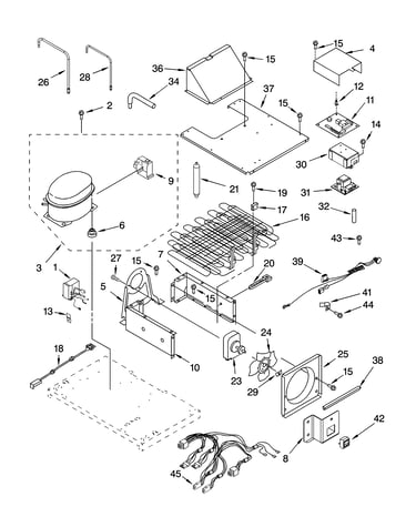Upper unit parts