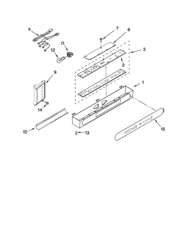 Control panel parts