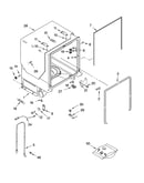 Tub and frame parts