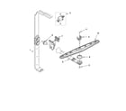 KitchenAid KUDP02CRBT1 upper wash and rinse parts diagram