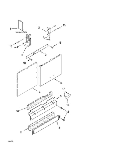 Door and panel parts