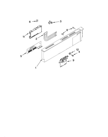 Control panel parts