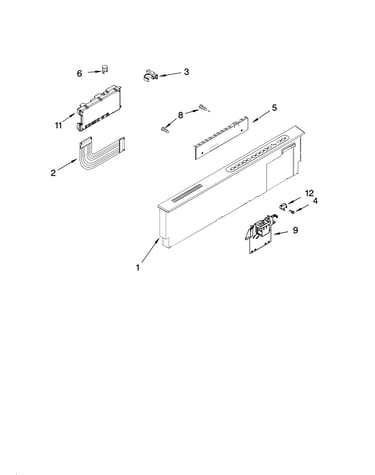 Control panel parts
