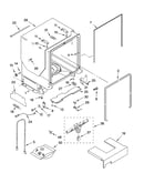 Tub and frame parts