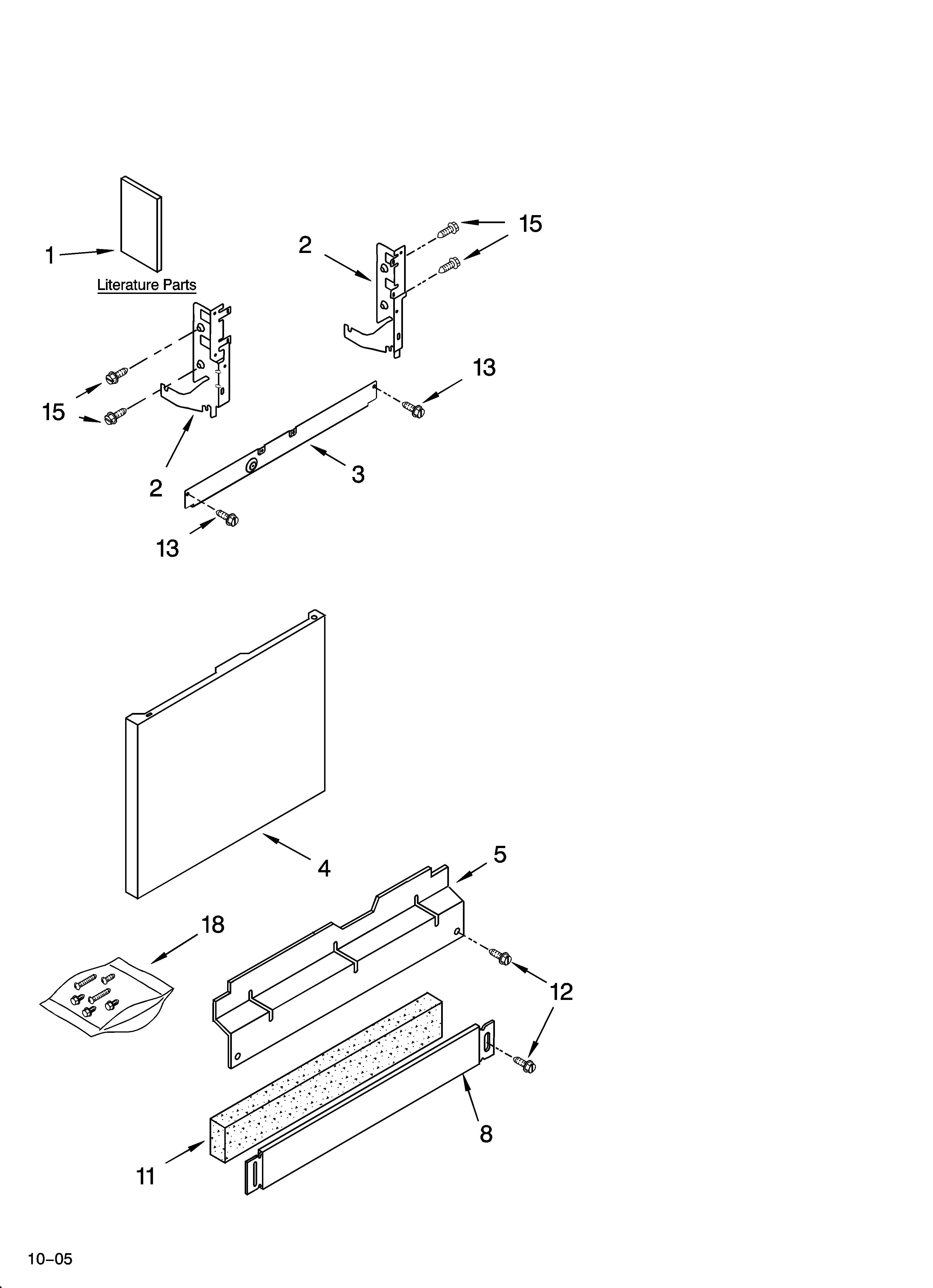 Door and panel parts