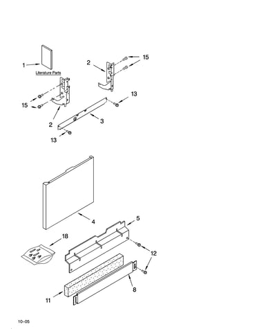Door and panel parts