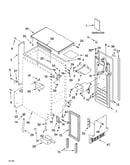 Cabinet liner and door parts