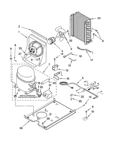 Unit parts, optional parts