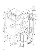 Cabinet liner and door parts