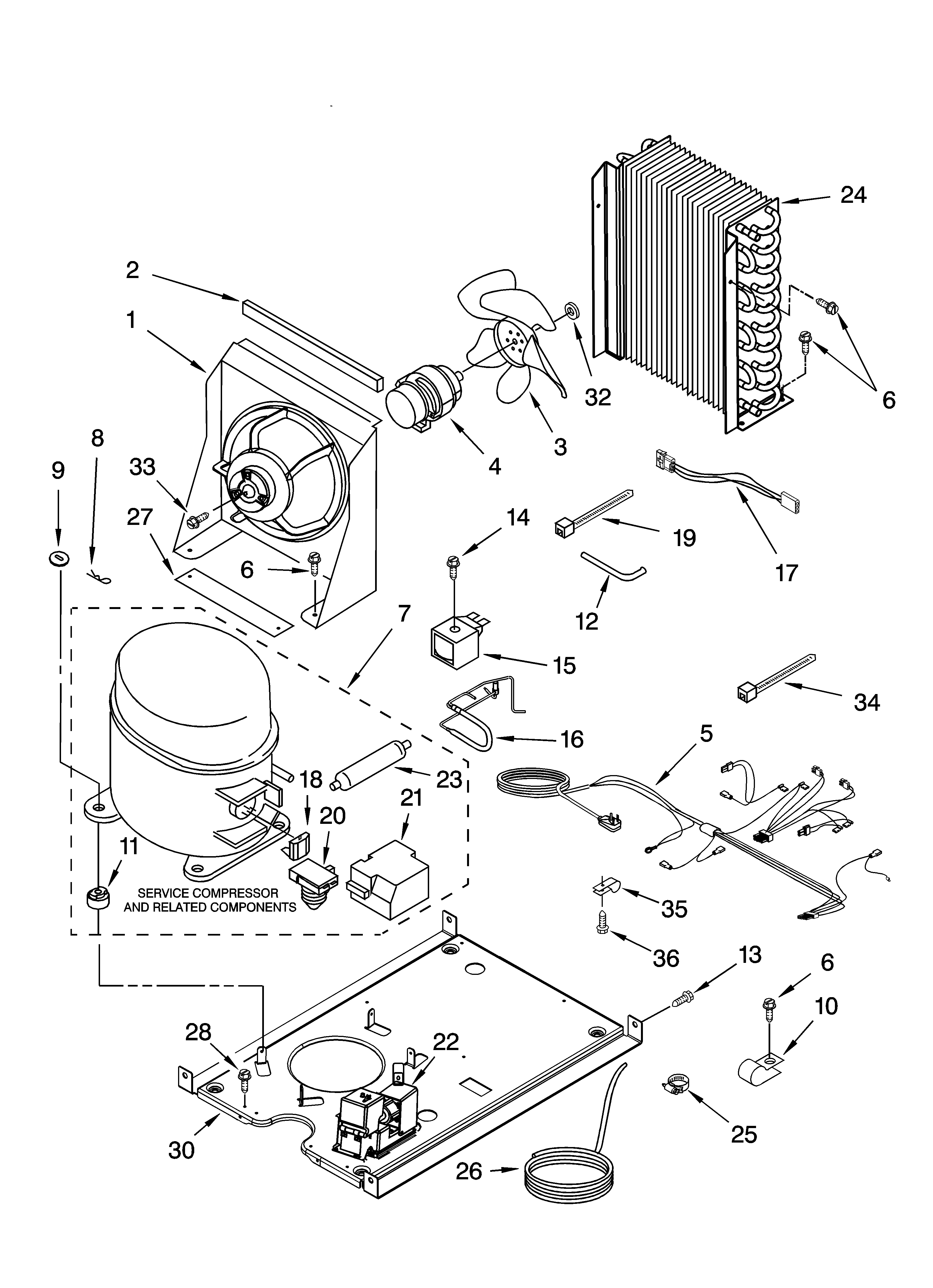 UNIT PARTS, OPTIONAL PARTS (NOT INCLUDED)