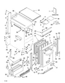 Cabinet liner and door parts