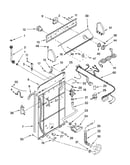 Control and rear panel parts