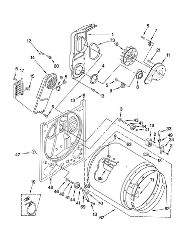 Bulkhead parts, optional parts (not included)